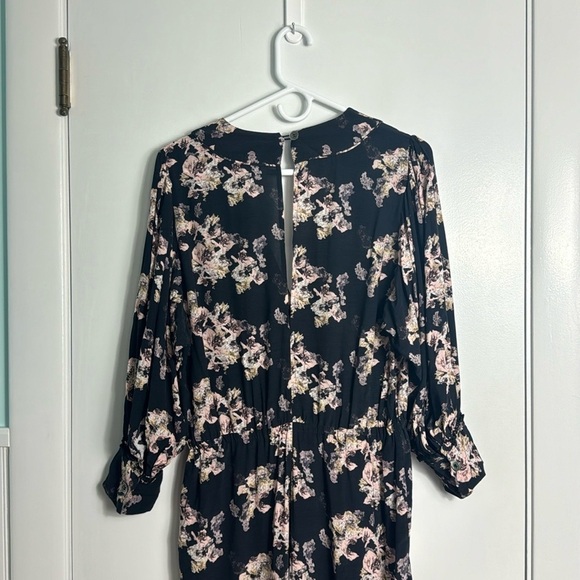 IRO Mexi Floral Print Wide-Leg Jumpsuit Size Medium - Picture 8 of 12